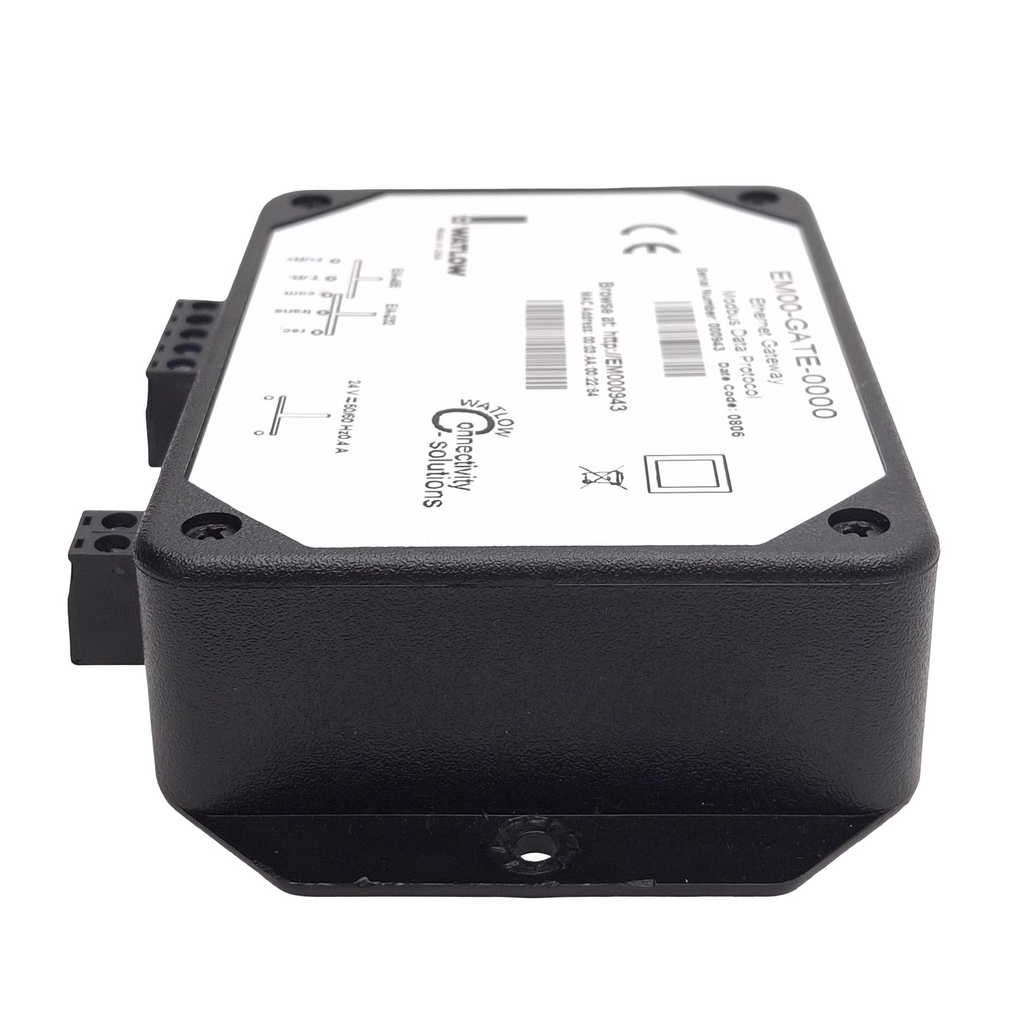 Used Watlow EM00-GATE-0000 Ethernet Gateway, Modbus, EIA-232/485, RJ45, 24VAC/DC