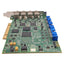 Used Matrox MOR/2VD/84* Morphis Frame Grabber Card, PCI, 4x BNC, 3x 10-Pin, 30-Pin
