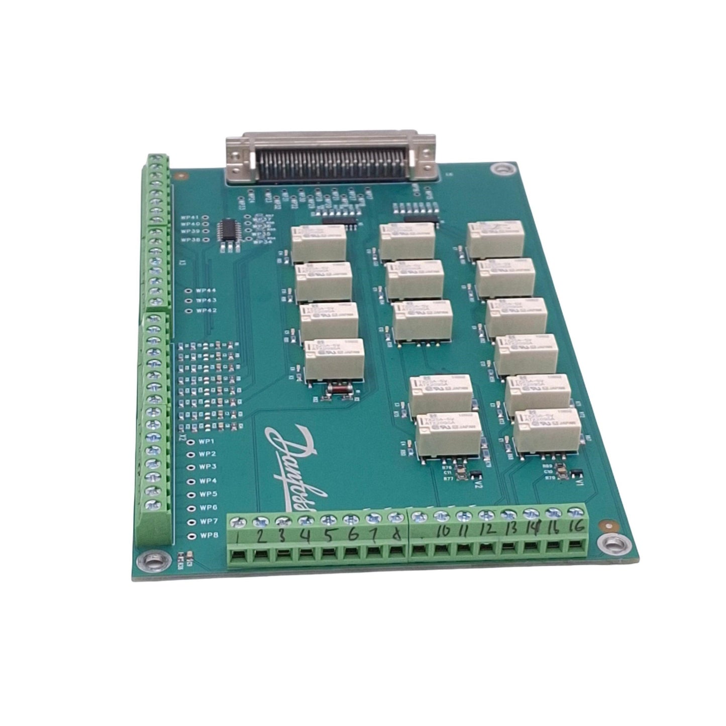 Used Danfoss 11145649 LAYER 2 REV A Circuit Board, 16-Channel, 185x115mm