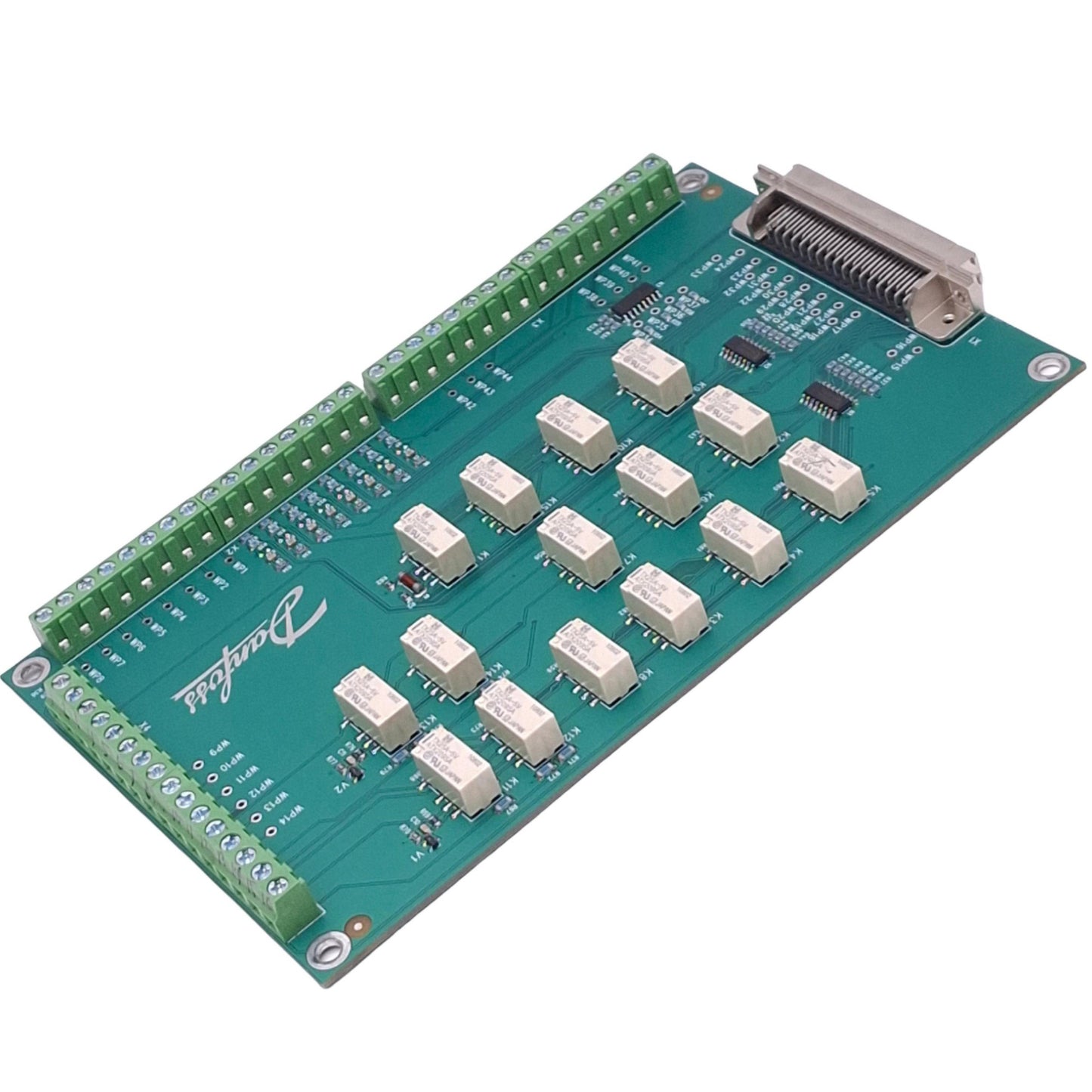 Used Danfoss 11145649 LAYER 2 REV A Circuit Board, 16-Channel, 185x115mm