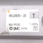 Used SMC MGQM25-20 Compact Guided Cylinder, 25mm Bore, 20mm Stroke, Rc 1/8, 1.0MPa
