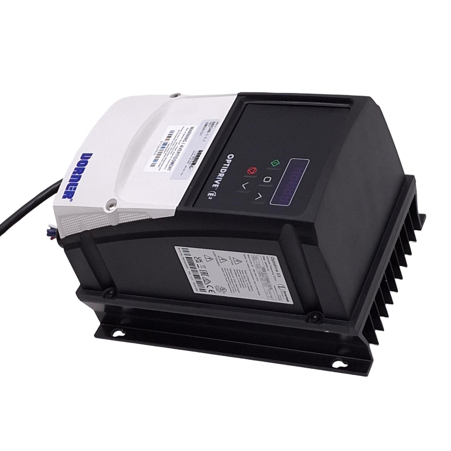 Used Invertek ODE-3-110043-101A Optidrive E3 VFD, 3ph 0-230VAC 0-500Hz, 0.75kW Max