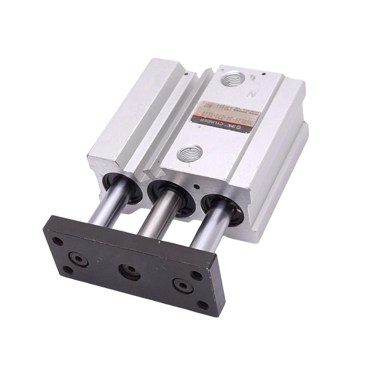 Used SMC MGQL20-30-Z73-XC13 Guided Cylinder, 20mm Bore, 30mm Stroke, Rc 1/8in, 1.0MPa