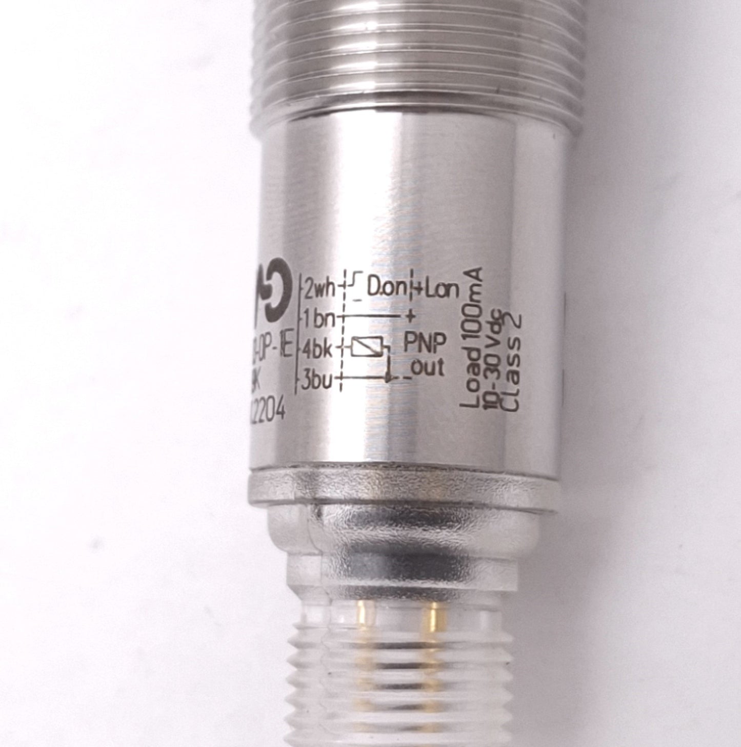 Used Automation Direct FFR3-0P-1E Photoelectric Sensor, 10-30VDC, PNP Out, M12 4-Pin