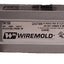 Used Wiremold UL2064BC Power Strip 12-Outlet, 72in Length, 15A 120VAC, 6ft Cord