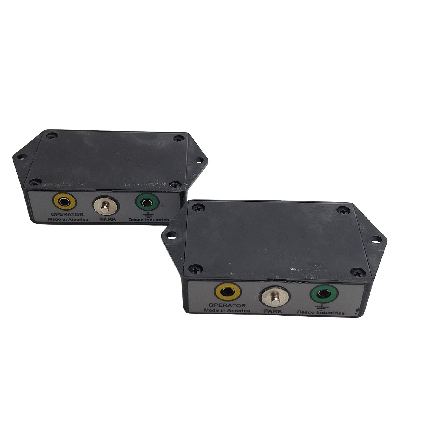 Used Desco 19246 Dual Operator Workstation Continuous Monitor, 24VDC, 500k-10m Ohms