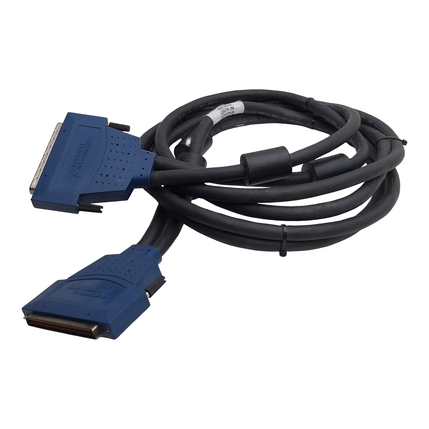 Used National Instruments 182853C-02 Shielded 100-Conductor Cable, 2 Meters