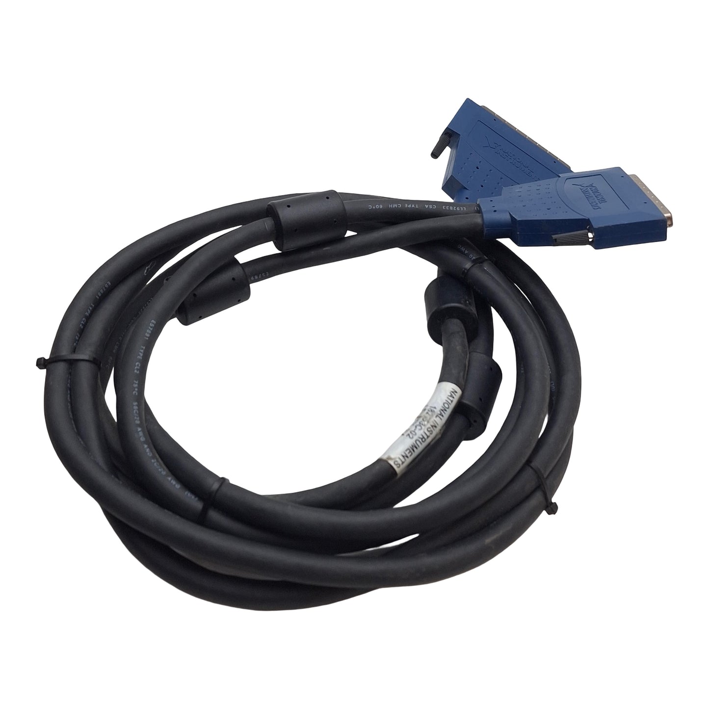 Used National Instruments 182853C-02 Shielded 100-Conductor Cable, 2 Meters