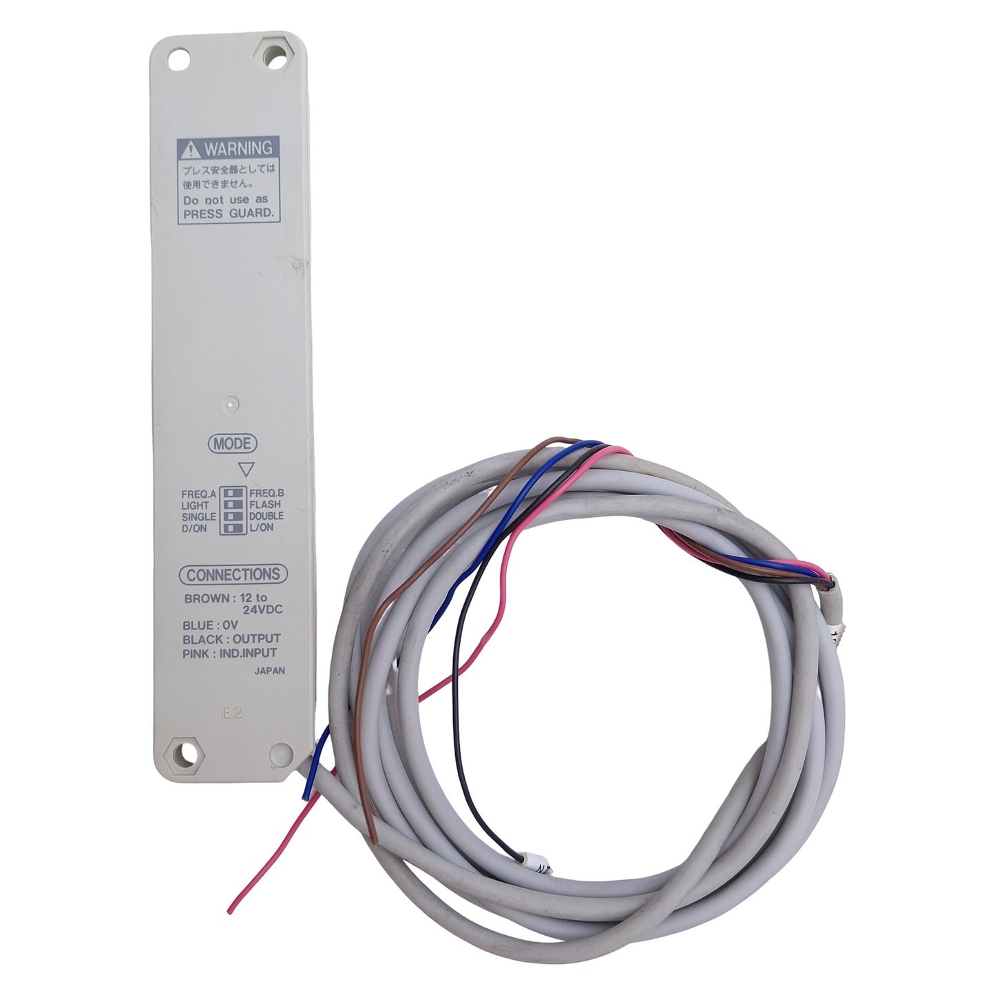 Used SunX NA1-5P / NA1-5D Ultra-Slim Body Area Sensor PNP, 12-24VDC, 0.2m-3m Range