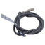 Used Omron E2E-X1C1 Proximity Sensor, NPN NO, 1mm Range, 12-24VDC, M5 Barrel, 0.7m