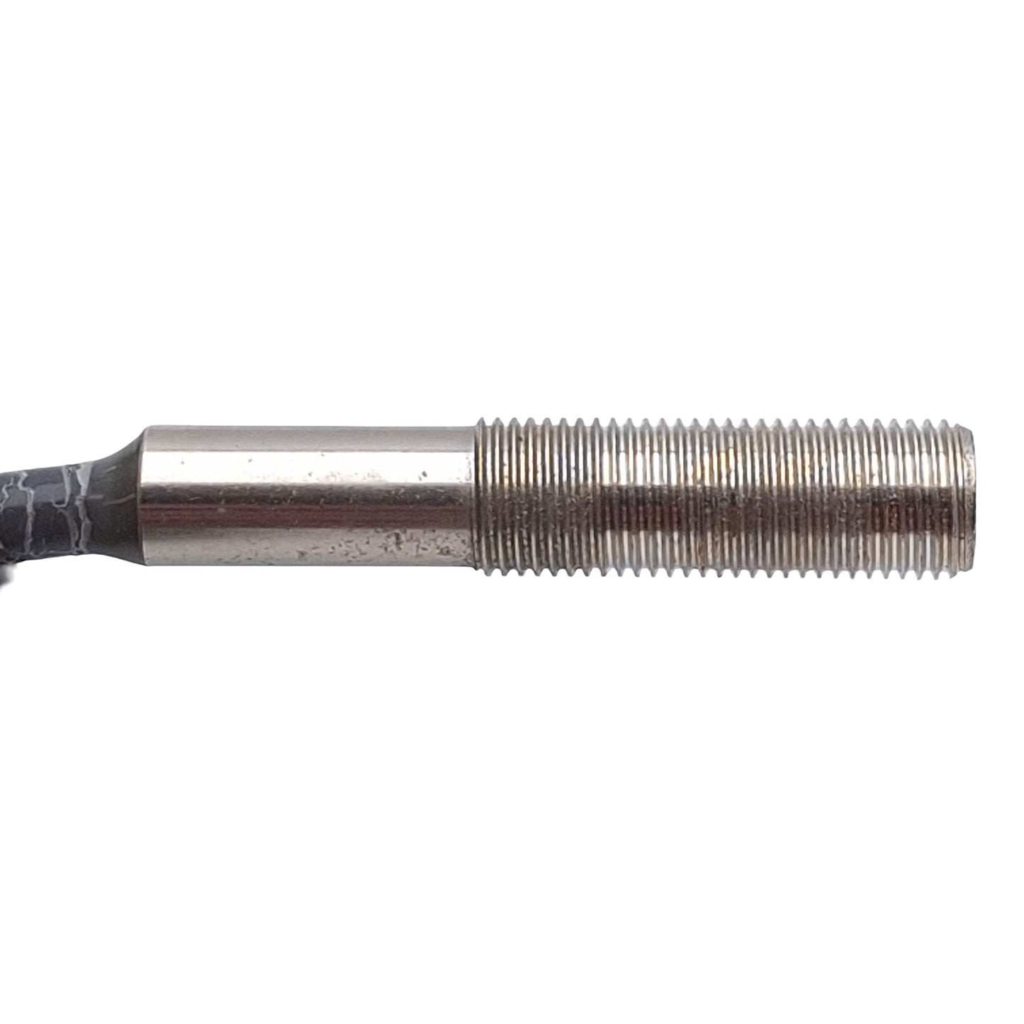 Used Omron E2E-X1C1 Proximity Sensor, NPN NO, 1mm Range, 12-24VDC, M5 Barrel, 0.7m