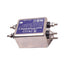 Used Okaya SUP-P15H-EPR-4 Powerline Noise Filter, 250VAC 15A, 20-30dB 10000Hz