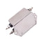 Used Okaya SUP-P15H-R-4 Powerline Noise Filter, 250VAC 15A, 20-30dB 10000Hz