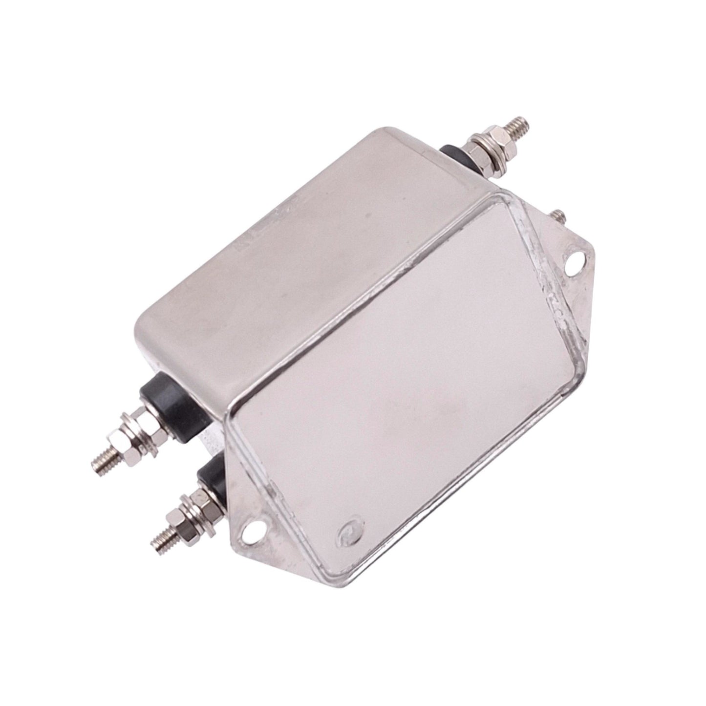 Used Okaya SUP-P15H-R-4 Powerline Noise Filter, 250VAC 15A, 20-30dB 10000Hz