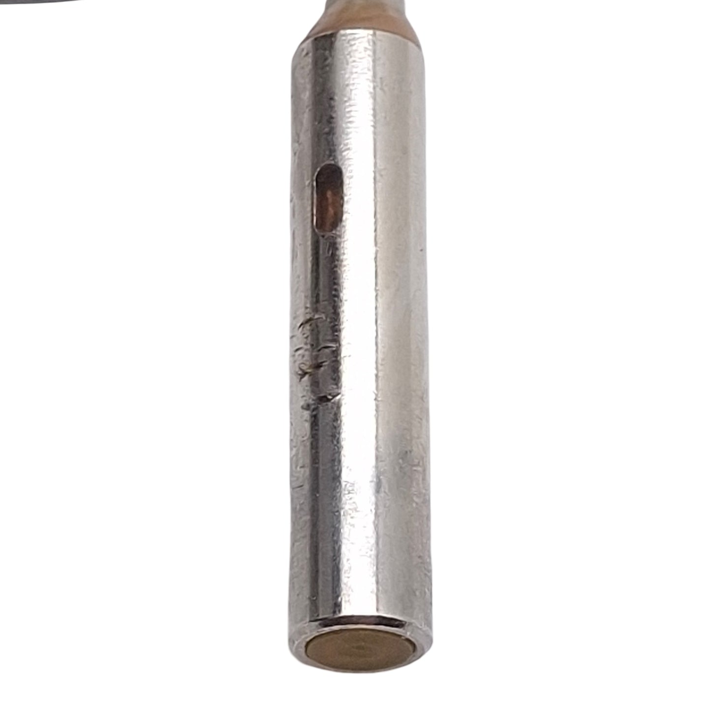 Used Omron E2E-C1C1 Proximity Sensor, NPN NO, 1mm Range, 12-24VDC, ø5.4mm, 0.2m