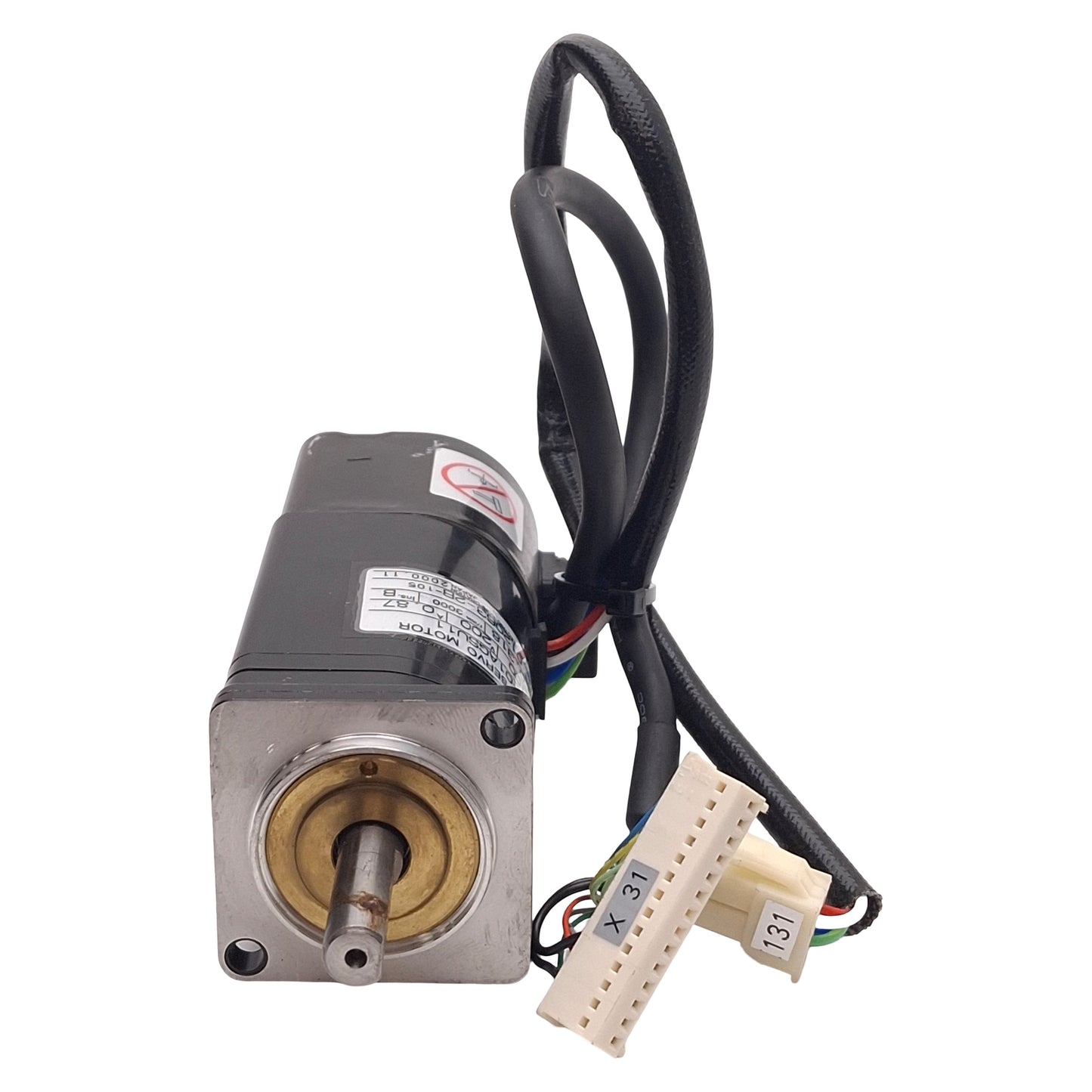Used Yaskawa SGM-01AGSU11 Sigma AC Servo Motor, 100W, 3000rpm, 0.318Nm, 200VAC, 40mm