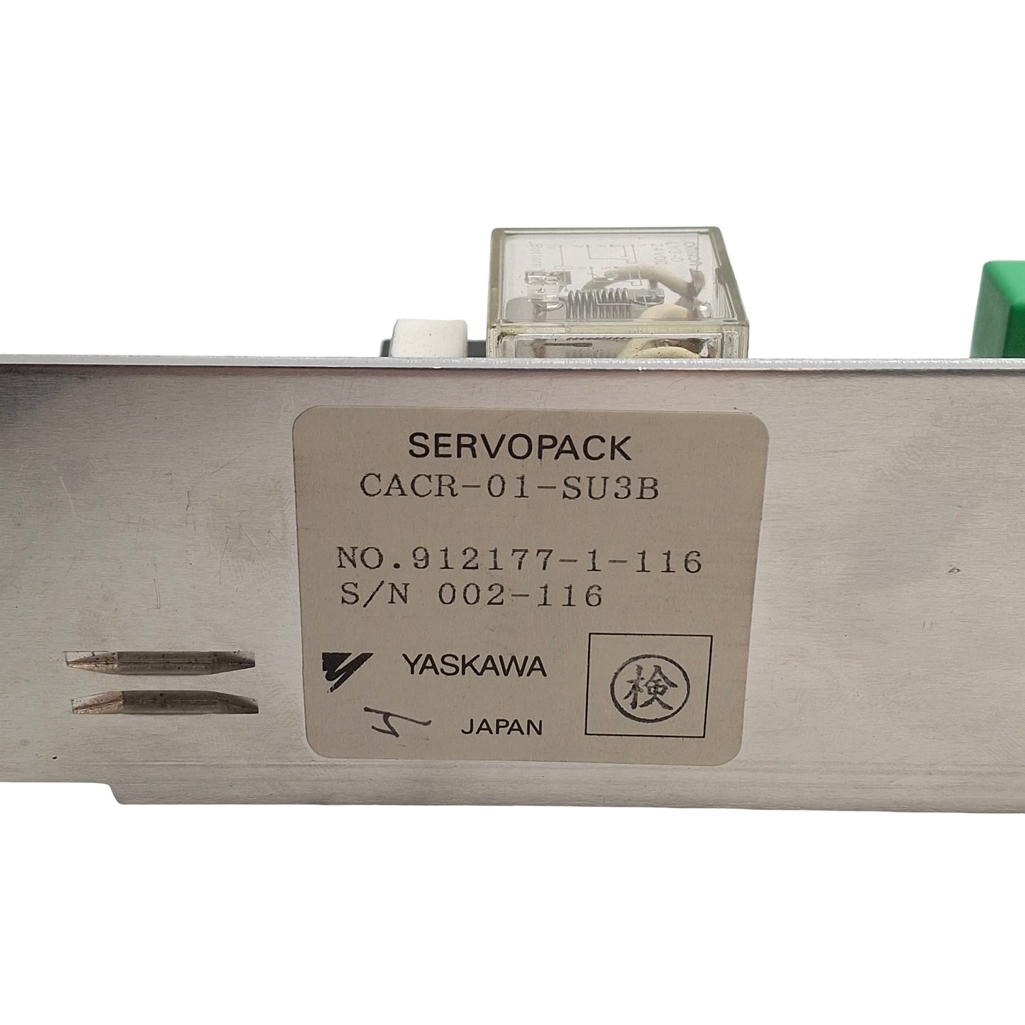 Used Yaskawa CACR-01-SU3B Servopack Used For Epson RC420 Robot Controller, 100W