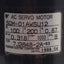Used Yaskawa SGM-01AWSU12 Sigma AC Servo Motor, 100W, 3000rpm, 0.318Nm, 200VAC, 40mm