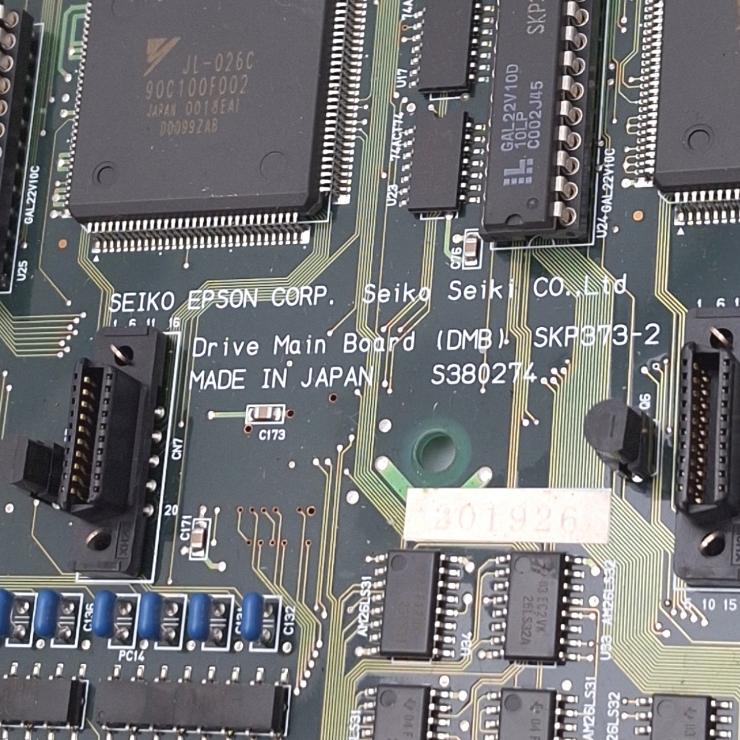Used Seiko Epson SKP373-2 Drive Main Board for Epson SRC520 Robot Controller