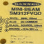 Used Banner SM312FVQD MINI-BEAM Fiber Optic Amplifier, 1NPN/1PNP, 10-30VDC, 4-Pin M12