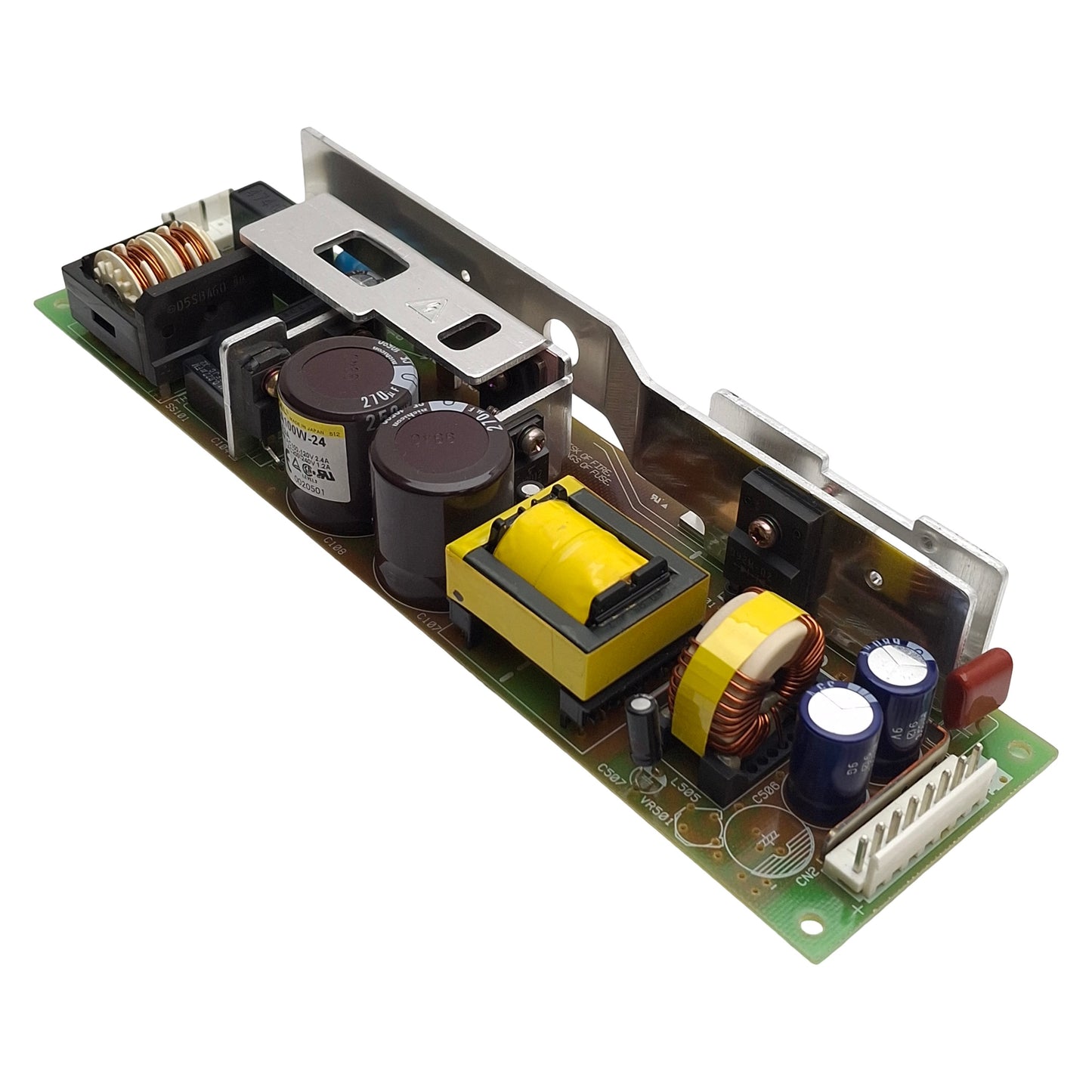 Used Cosel LDA100W-24 Open Frame Power Supply 100-120/200-240VAC to 24VDC 100W Output