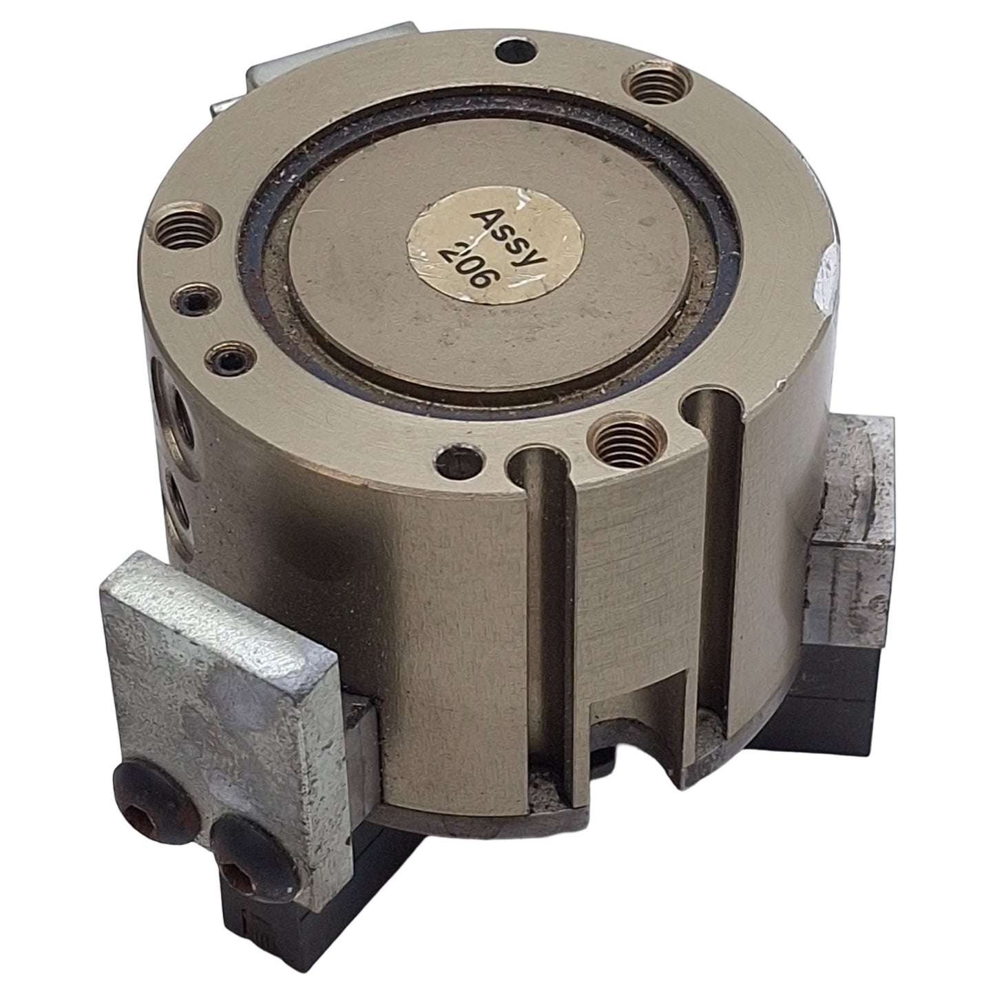 Used Robohand RPC-315 3-Jaw Parallel Gripper, ø1.25in Bore, 0.3in Stroke, 100lbf Grip