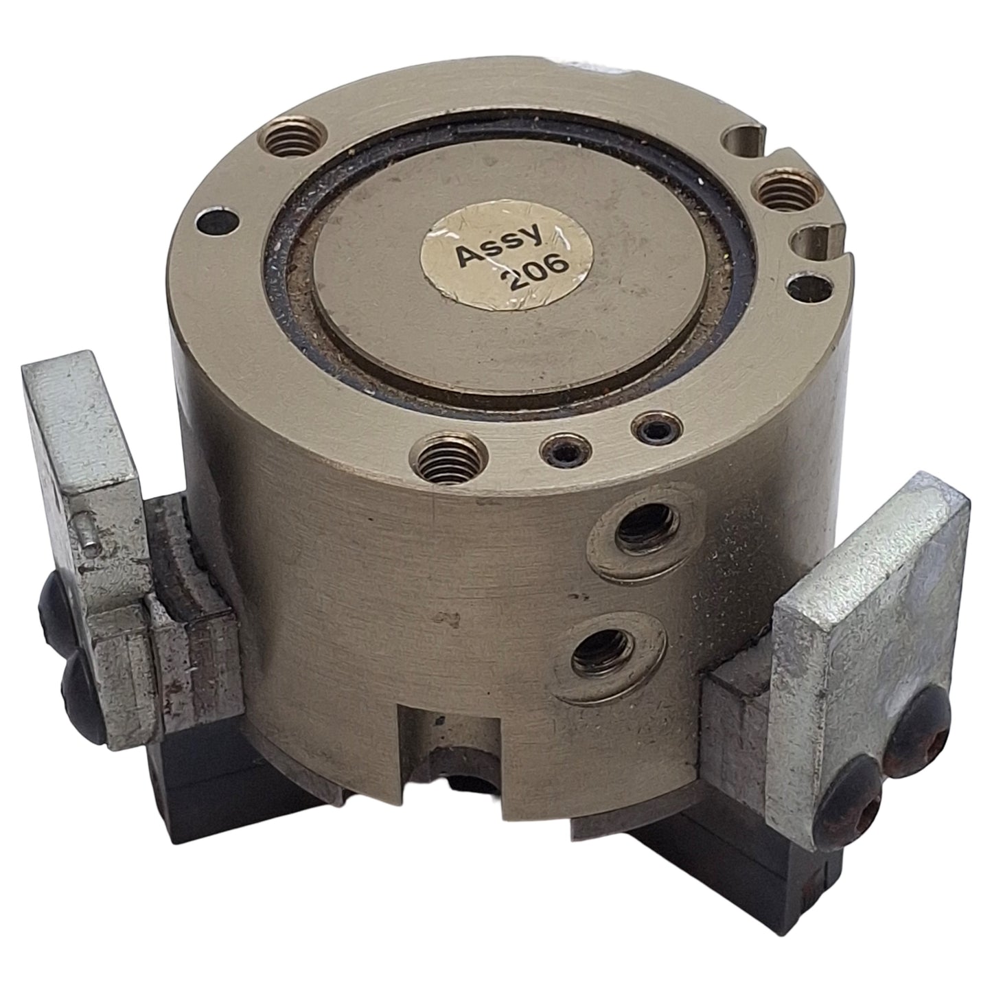 Used Robohand RPC-315 3-Jaw Parallel Gripper, ø1.25in Bore, 0.3in Stroke, 100lbf Grip
