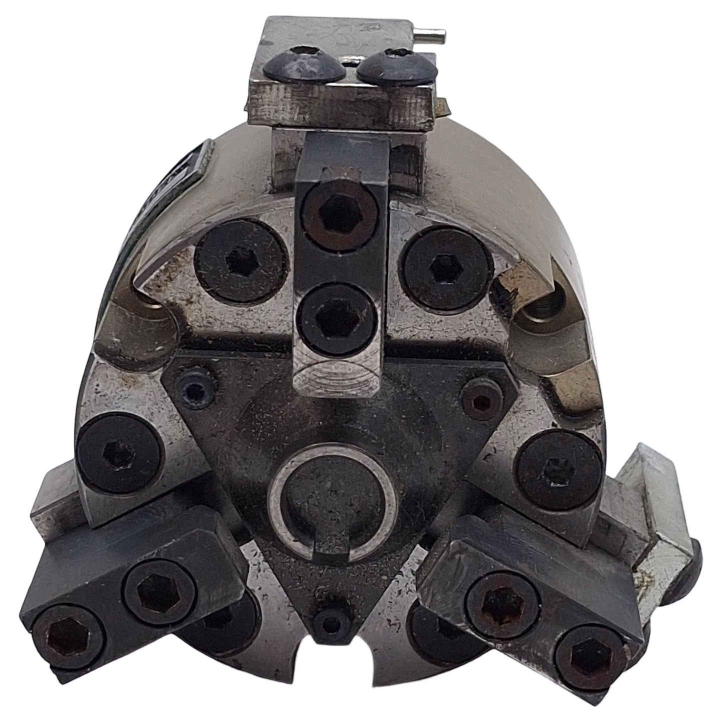 Used Robohand RPC-315 3-Jaw Parallel Gripper, ø1.25in Bore, 0.3in Stroke, 100lbf Grip