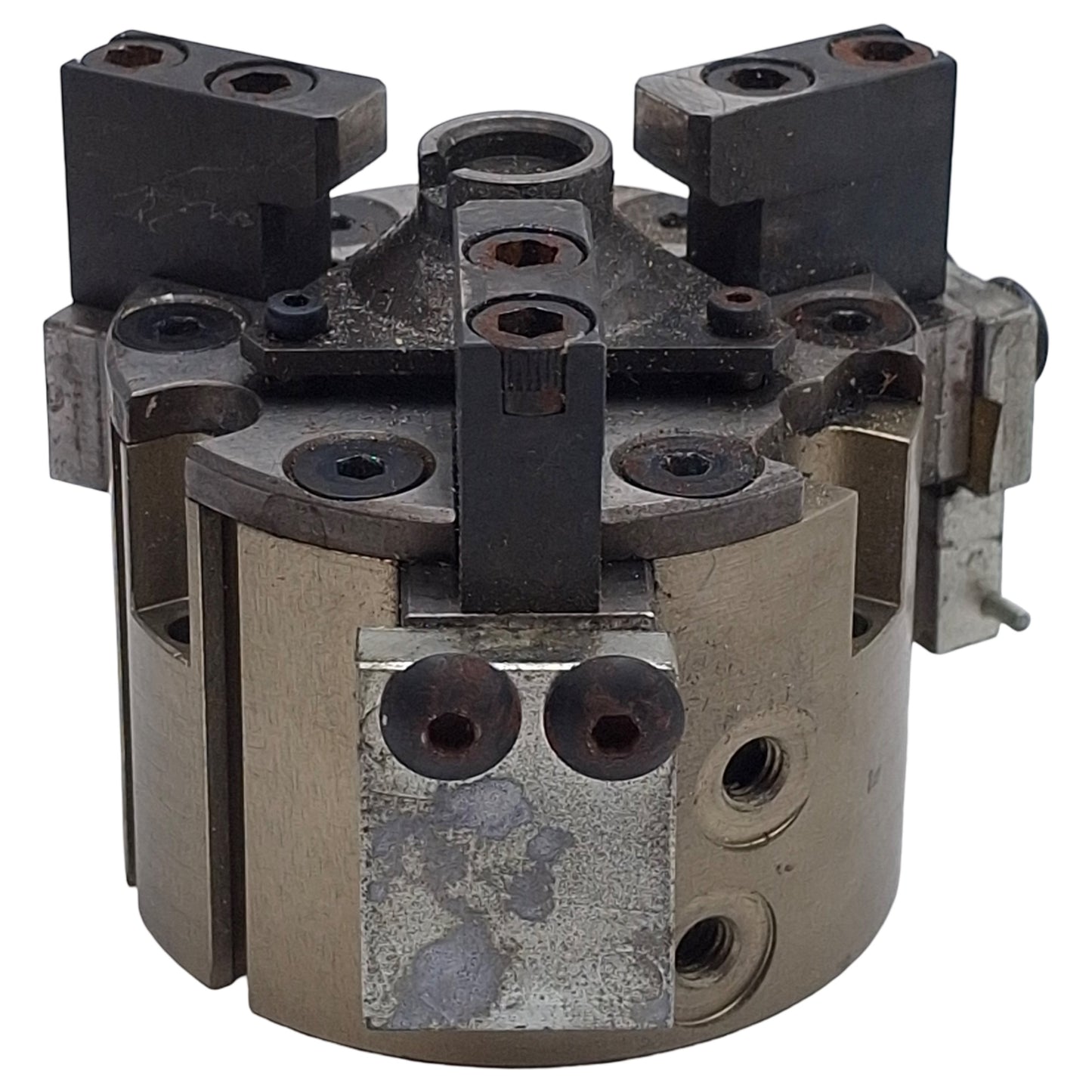 Used Robohand RPC-315 3-Jaw Parallel Gripper, ø1.25in Bore, 0.3in Stroke, 100lbf Grip