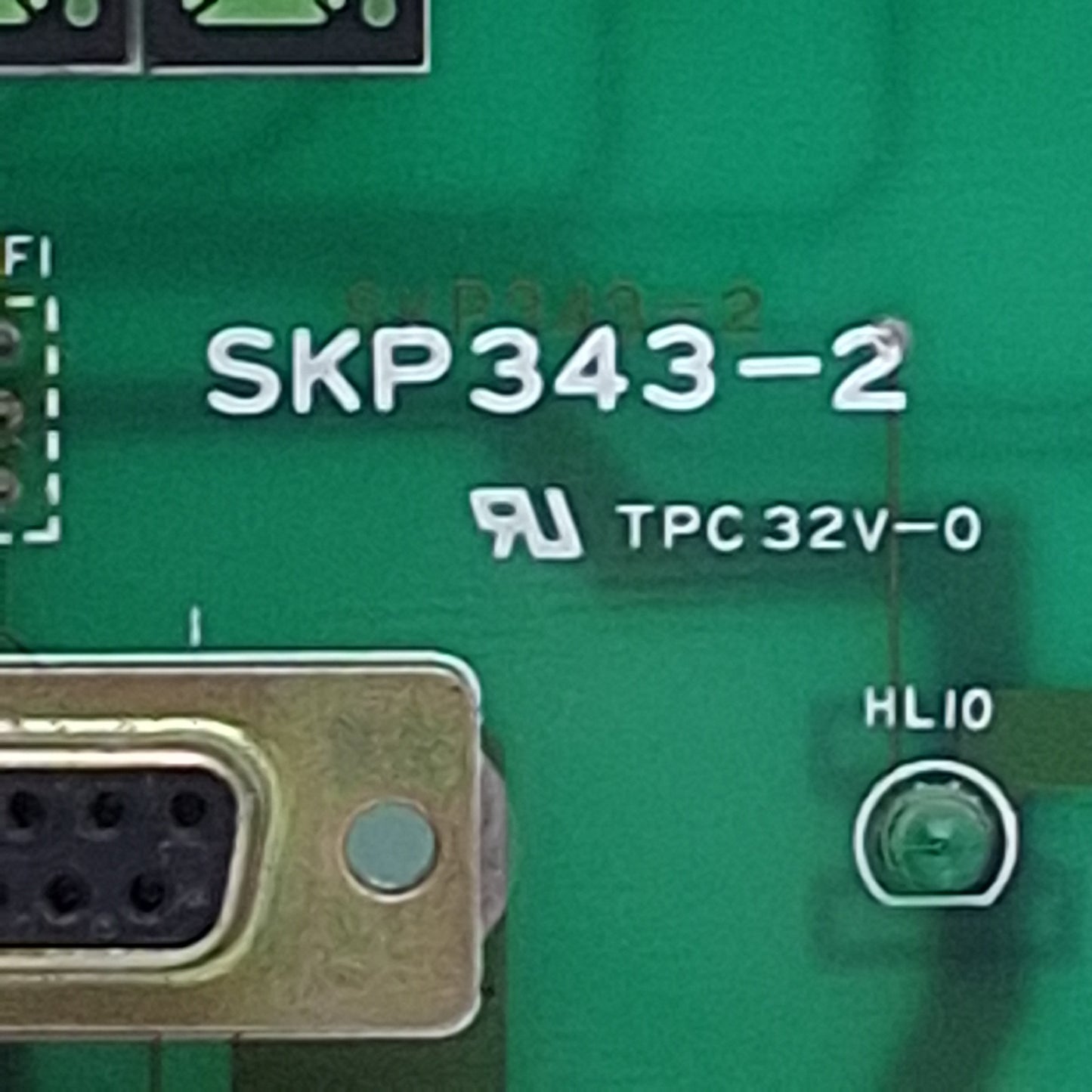 Used Epson SKP343-2 LCD Front Panel Display, For SRC-320 Robot Controller