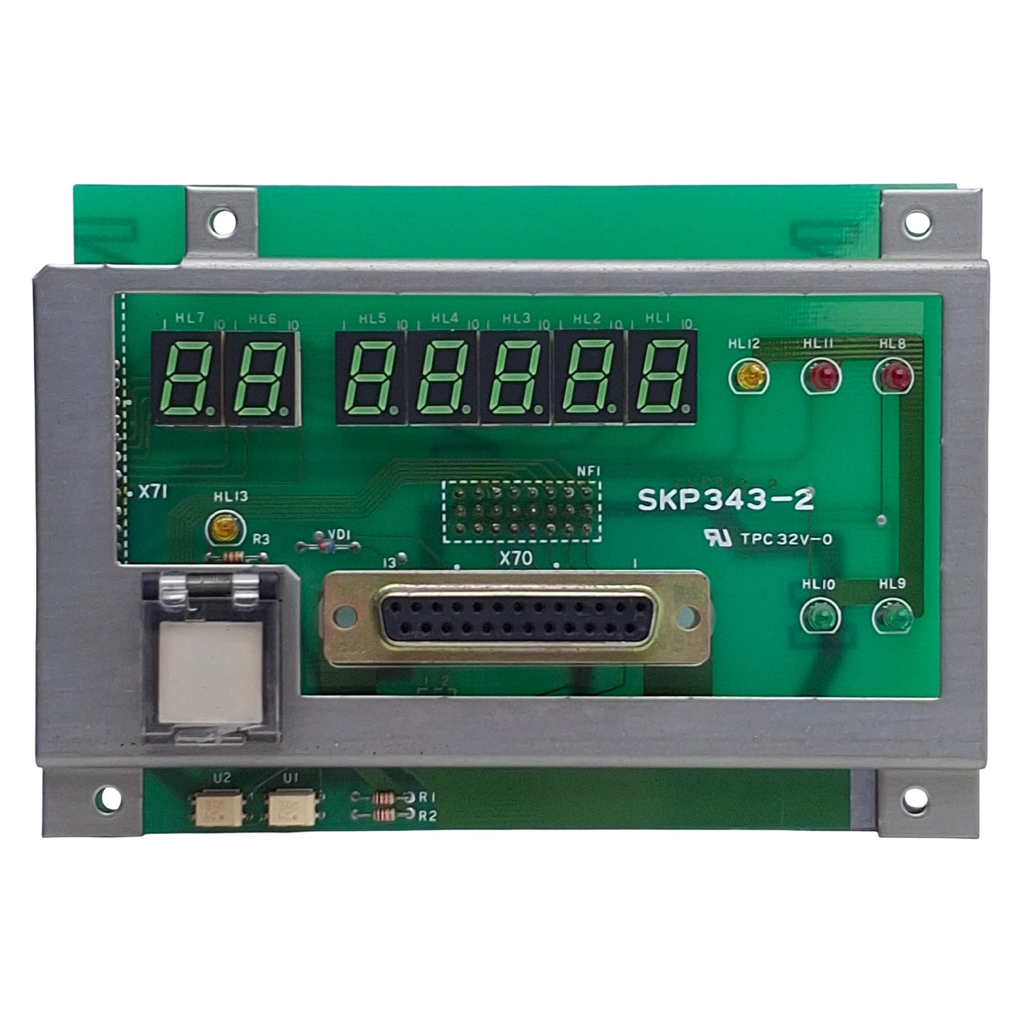 Used Epson SKP343-2 LCD Front Panel Display, For SRC-320 Robot Controller