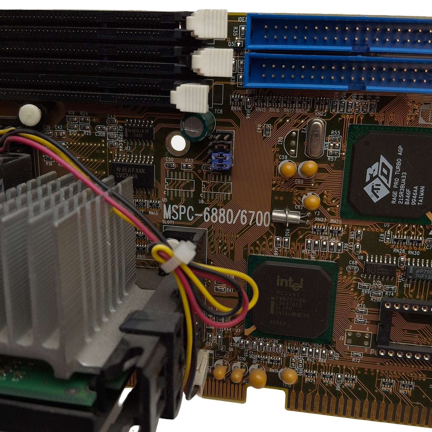 Used Macrotek MSPC-6880/6700 Single Board Computer, Intel III 600MHz, *NO Memory*