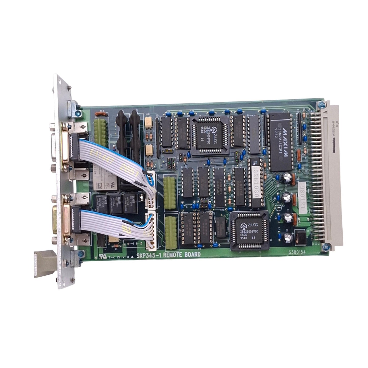 Used Seiko Epson SKP329-2 Remote Board for Epson SRC520 Robot Controller, RS-232C