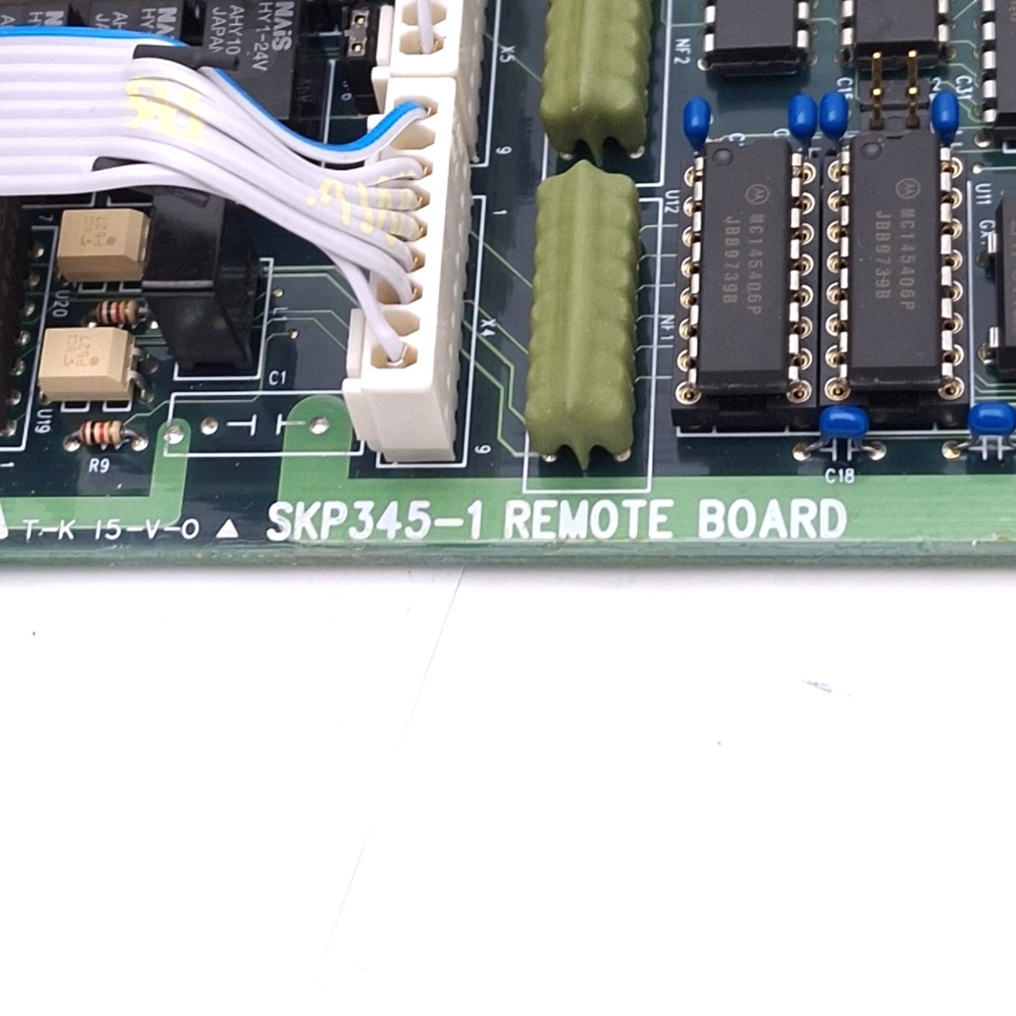 Used Seiko Epson SKP329-2 Remote Board for Epson SRC520 Robot Controller, RS-232C