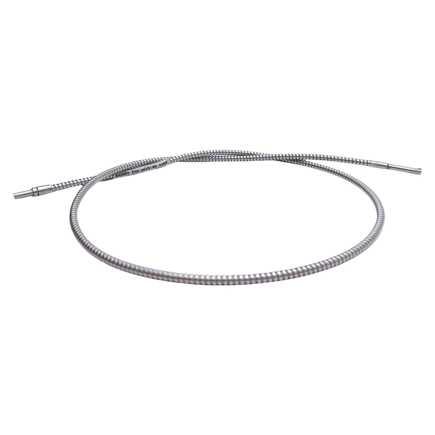 Used Banner IA13SMETA Fiber Optic Sensor Cable 90 Deg Sensing End, 1.6mm Bundle, 3Ft