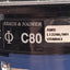 Used Kraus & Naimer C80 Rotary Cam Switch, 5 Auxiliary Block, 3-Position, 100A 600VAC
