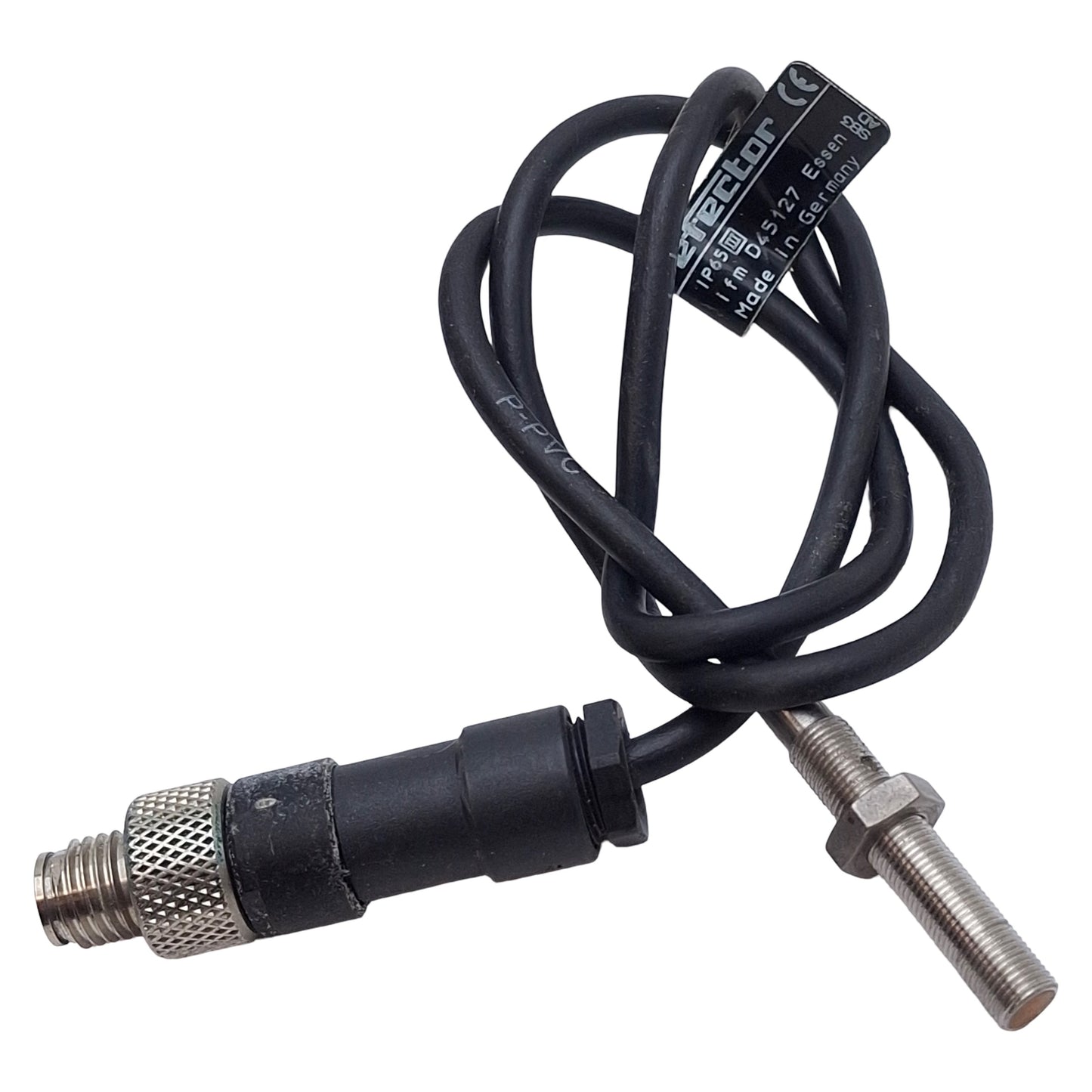 Used IFM Efector IY5046 IYB30.8-BPKG/V2A Inductive Sensor, PNP NO, 0.8mm, 36VDC, M5