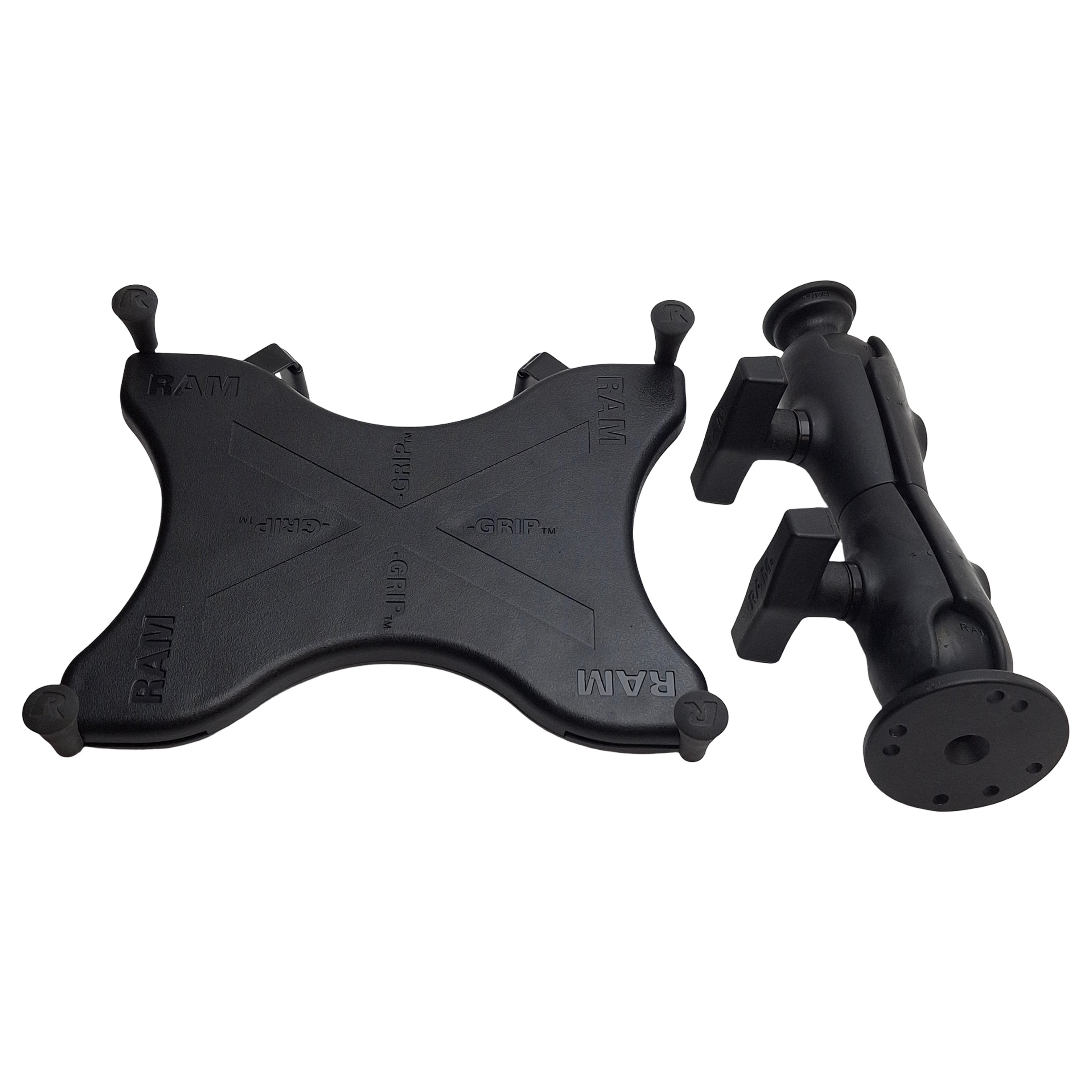 RAM Mounts RPR-380B X-Grip Universal Tablet Holder w/ Double Swivel Ar ...