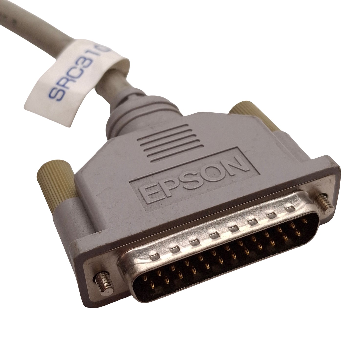 Used Seiko Epson E-Stop Cable Assembly For SRC-310 SCARA Robot Arm, DB25 Male