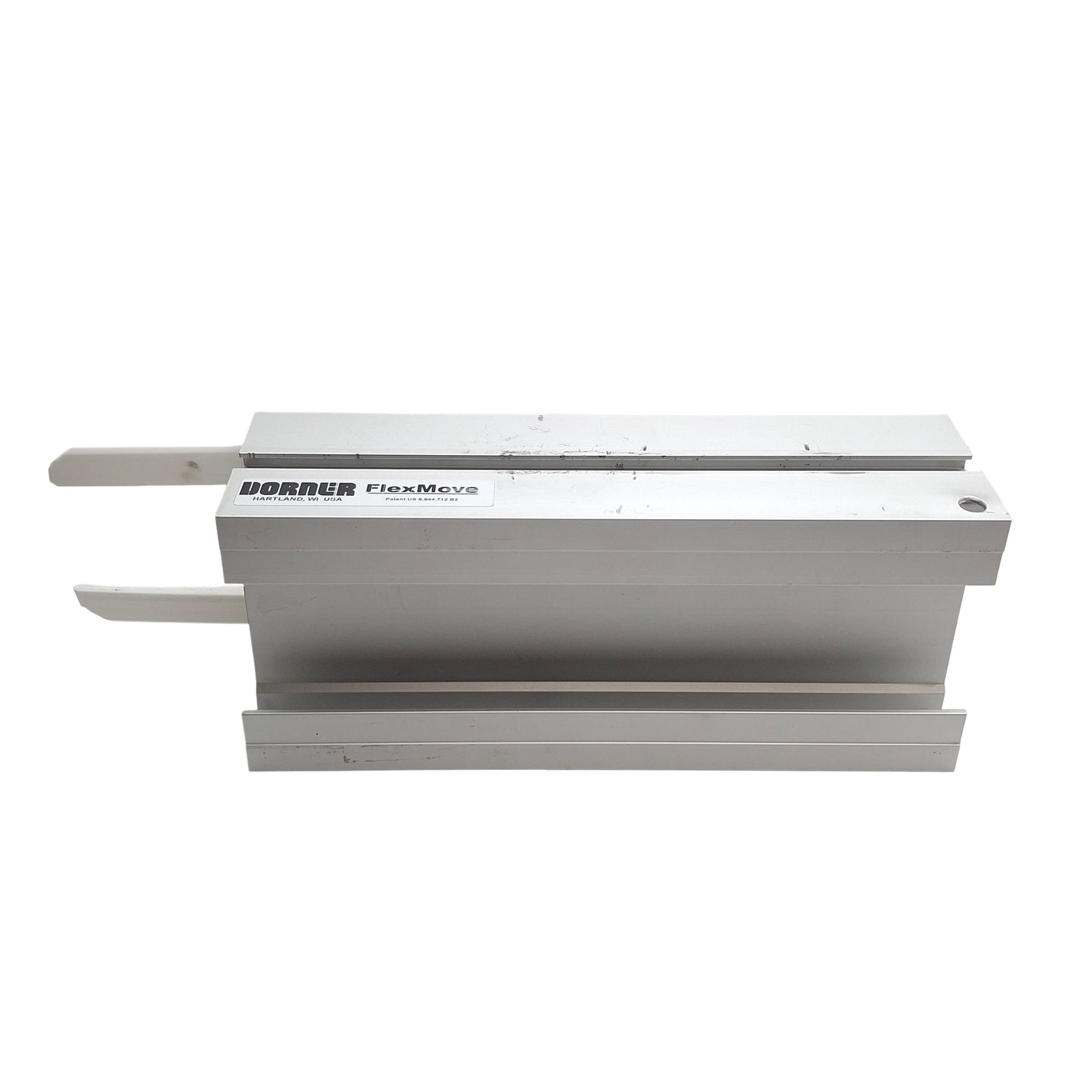 Used Dorner FCCB-3 9.875 Aluminum Conveyor Beam 105mm W x 75mm x 9.875in Length