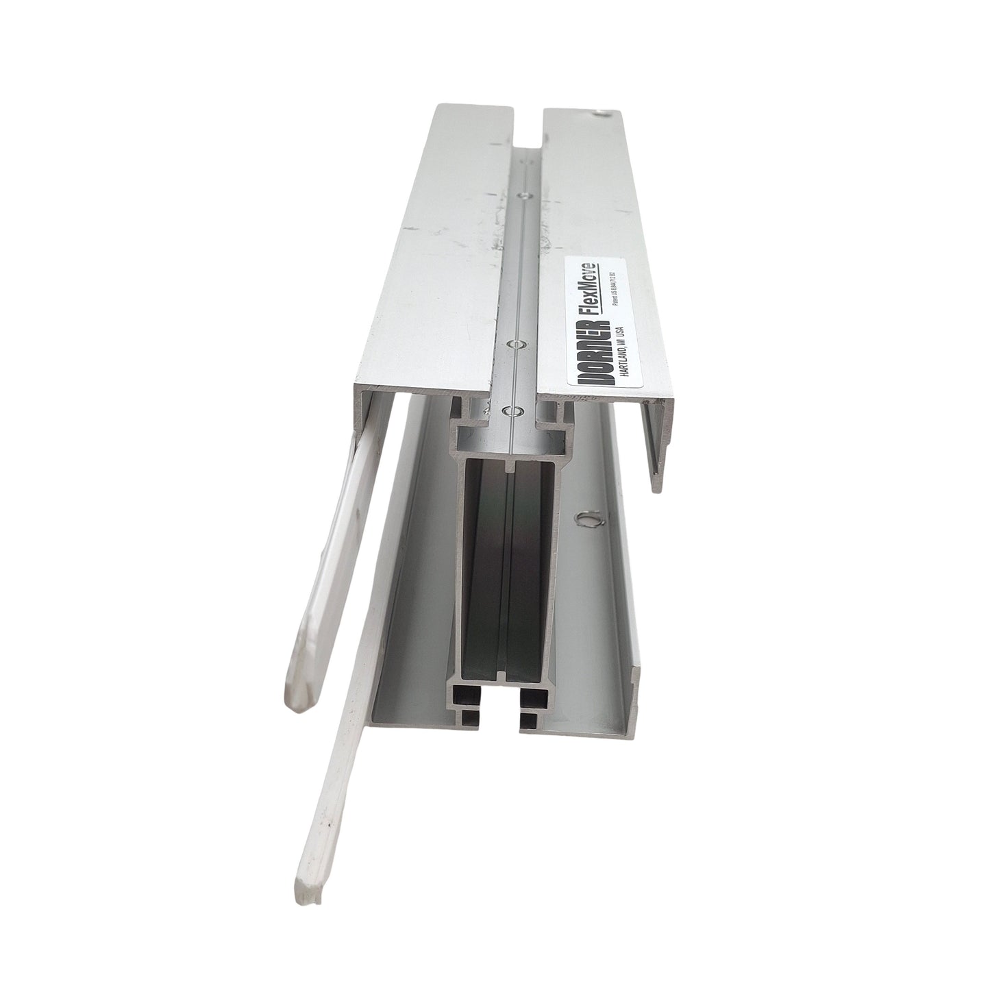 Used Dorner FCCB-3 9.875 Aluminum Conveyor Beam 105mm W x 75mm x 9.875in Length