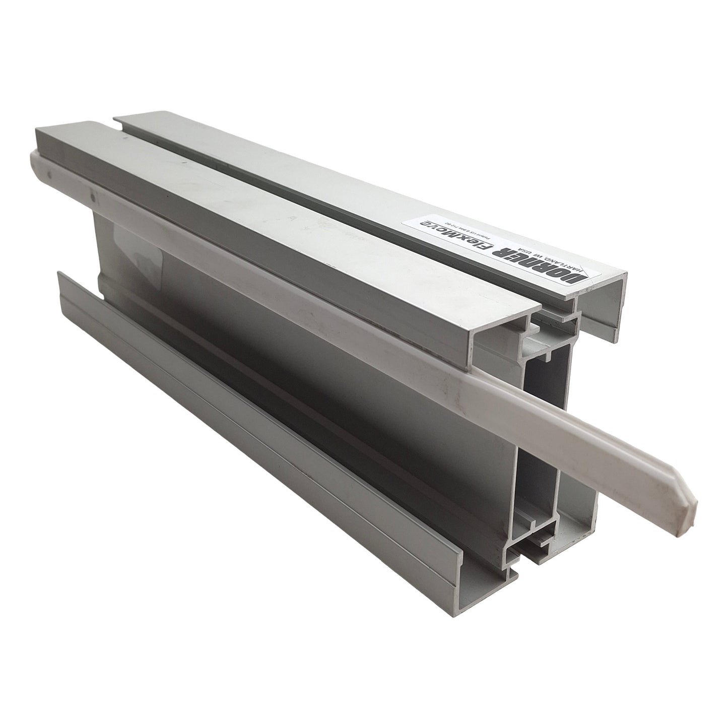 Used Dorner FCCB-3 12.420 Aluminum Conveyor Beam 105mm W x 75mm x 12.420in Length