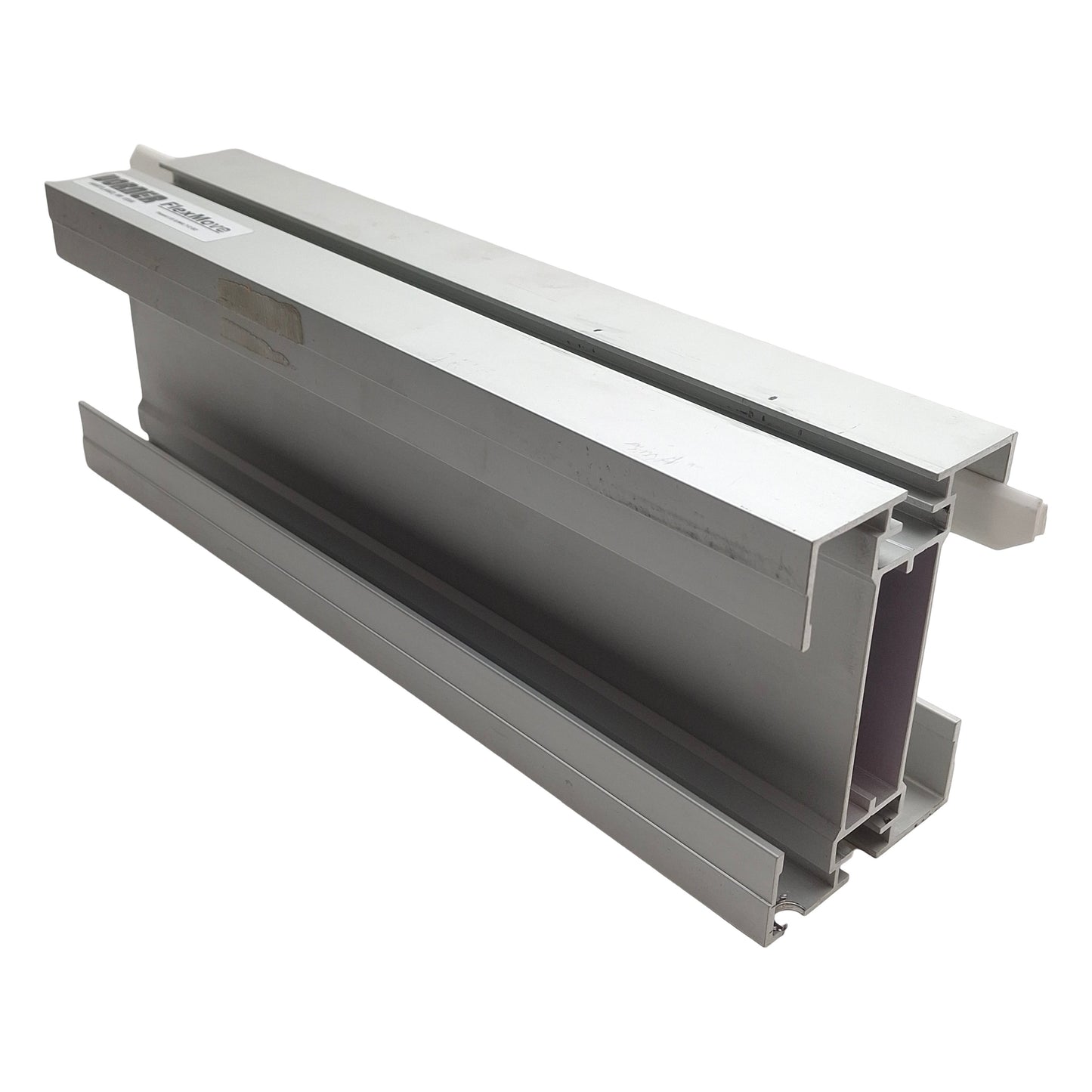 Used Dorner FCCB-3 12.420 Aluminum Conveyor Beam 105mm W x 75mm x 12.420in Length
