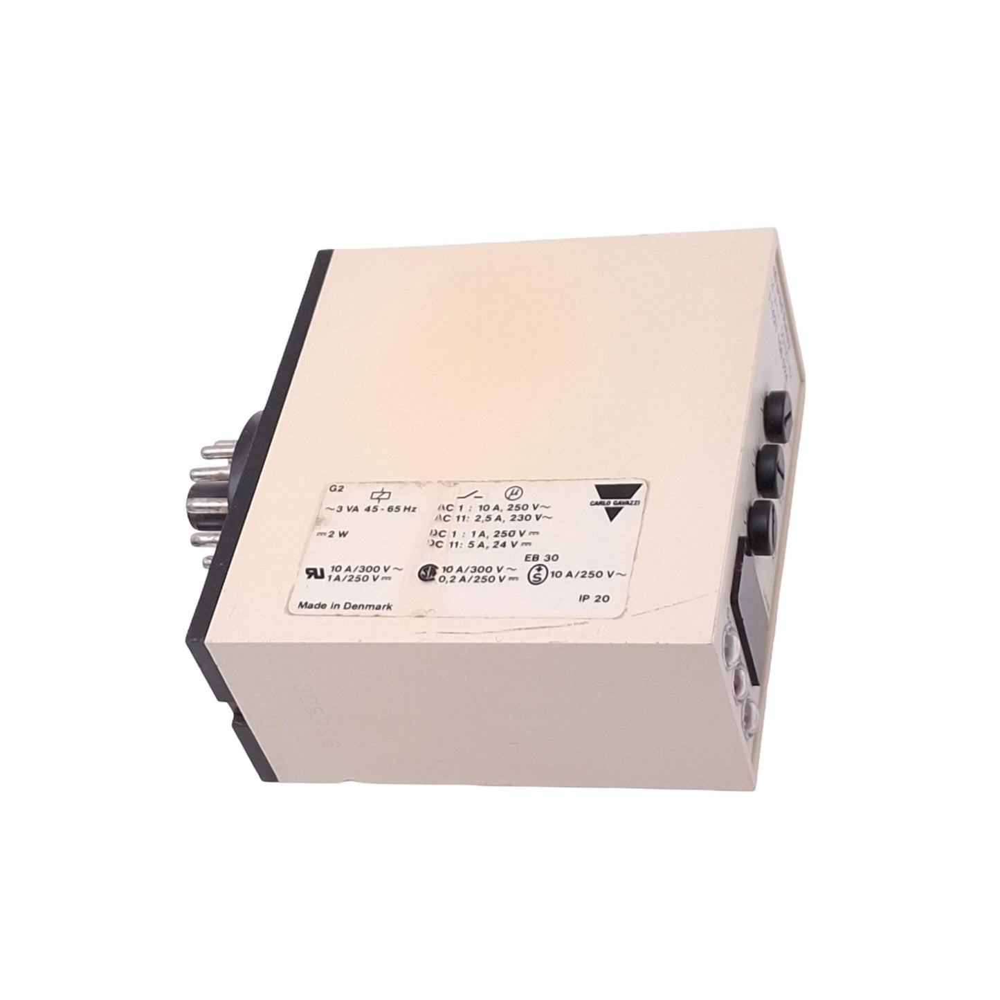 Used CARLO GAVAZZI S1421156024 Infrared Relay, SPDT, 10A Max, NPN Open, 24VAC