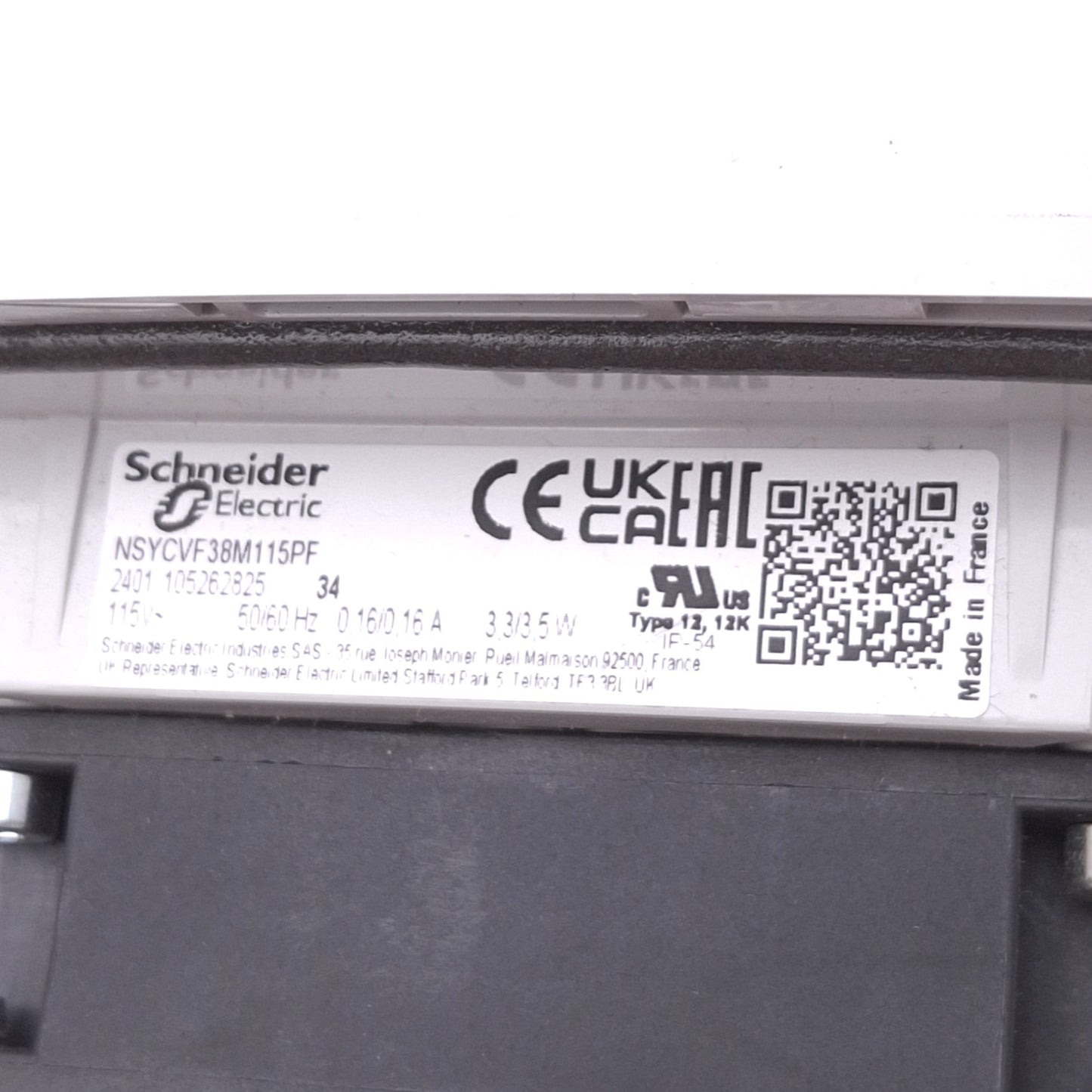 New Schneider Electric NSYCVF38M115PF ClimaSys Filter Fan, 92mm, 115VAC 3.5W