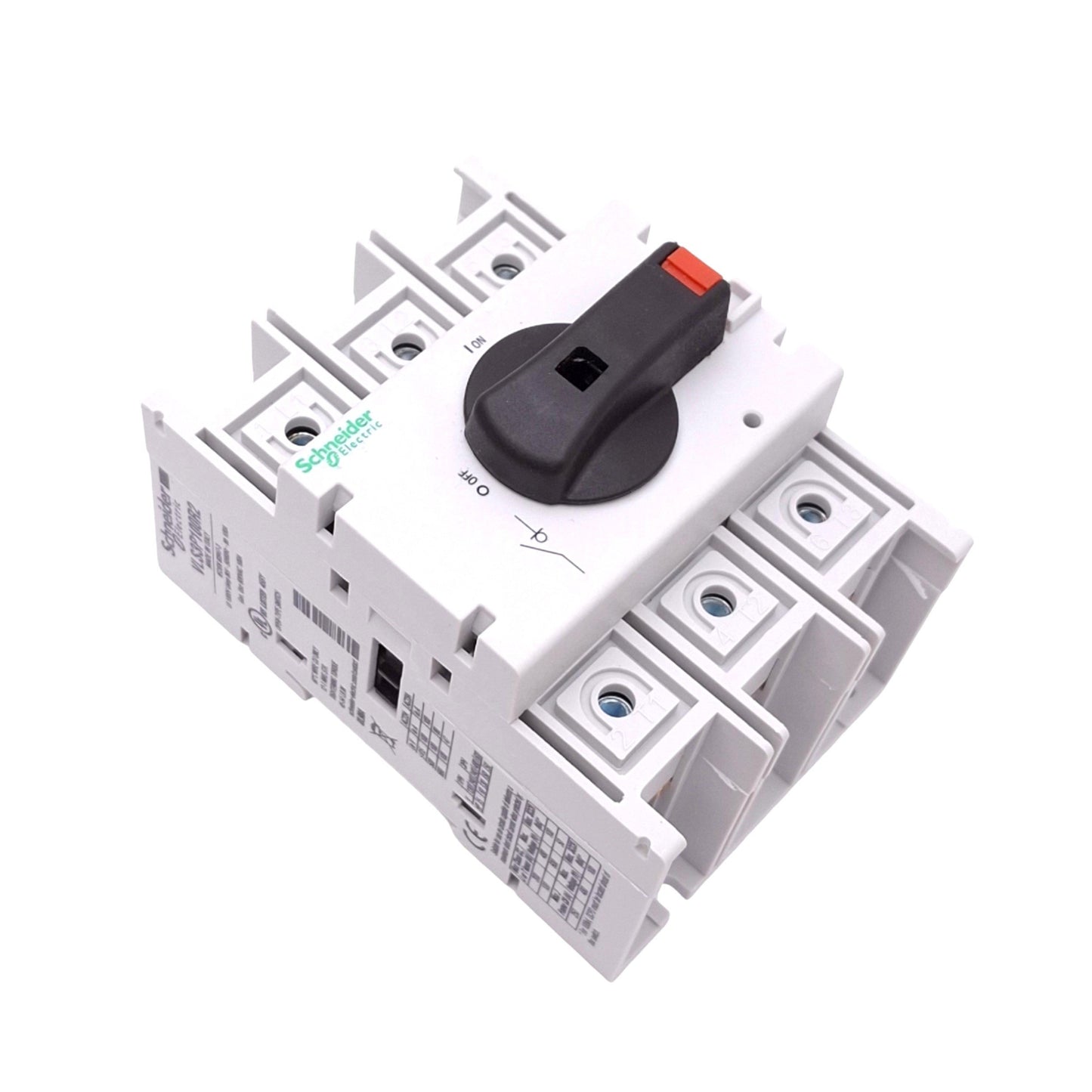 New Schneider Electric VLS3P100R2 TeSys Disconnect Switch, 3-Pole 100A, 50hp 480VAC