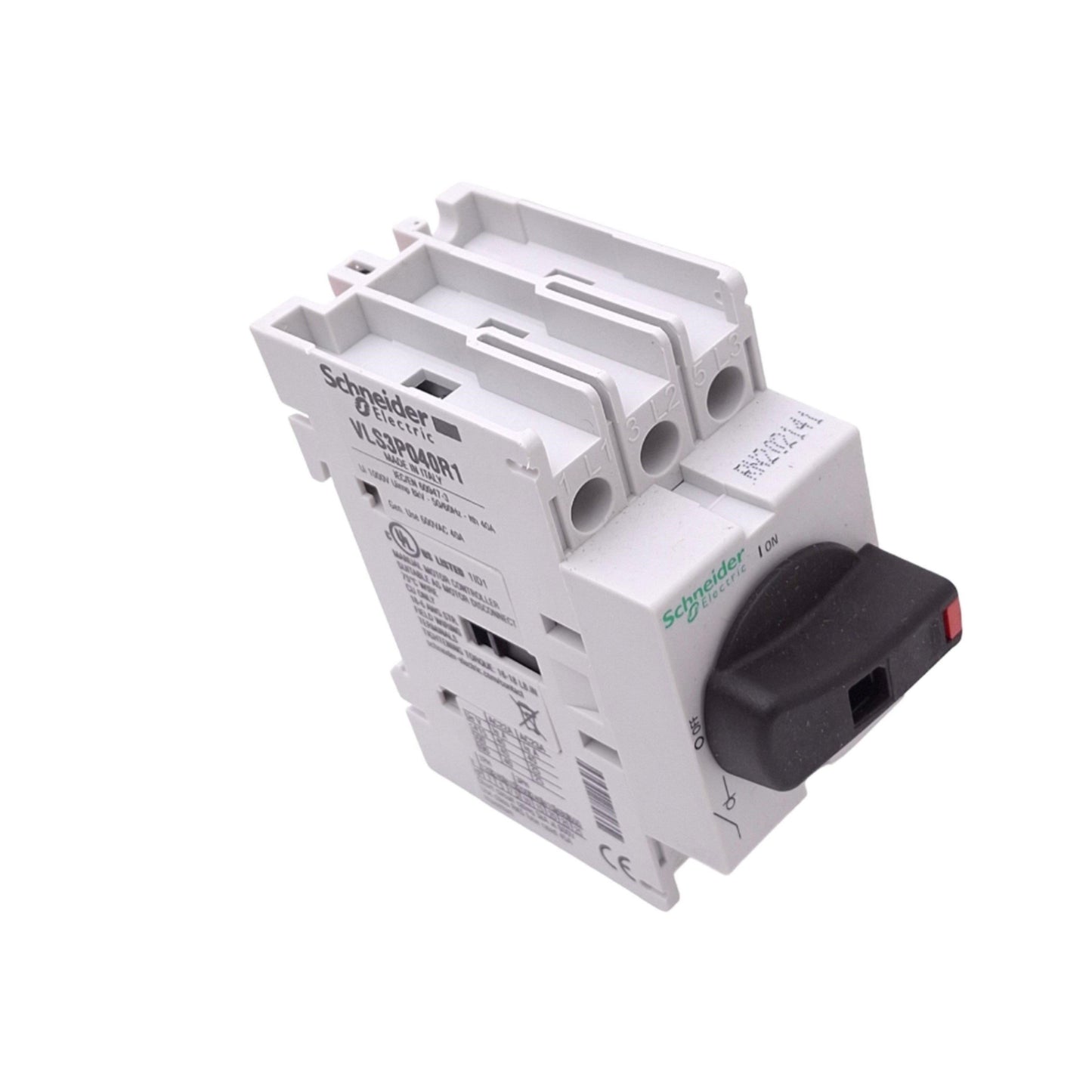 New Schneider Electric VLS3P040R1 TeSys Disconnect Switch, 3-Pole 40A, 25hp 600V