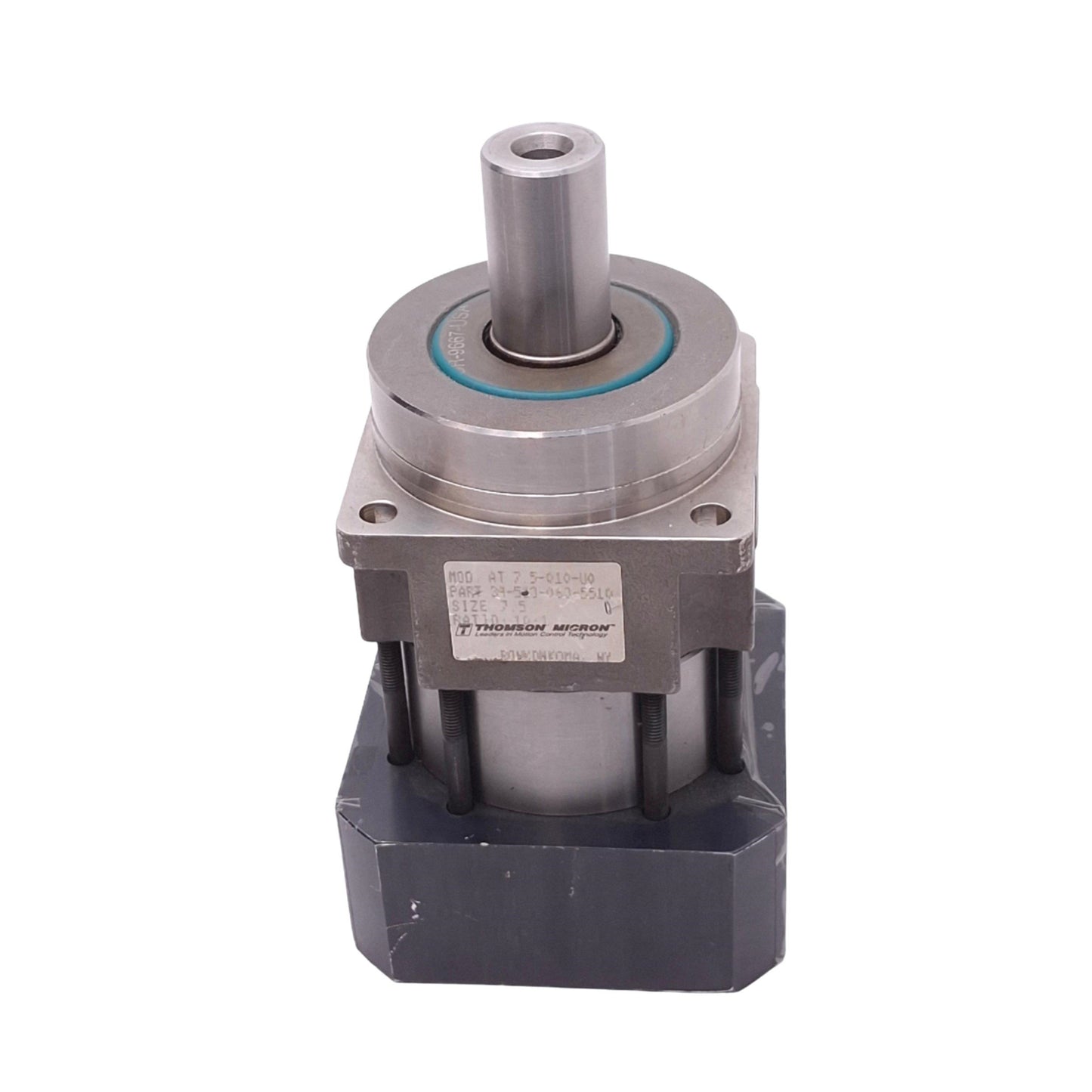 Used Thomson Micron 7.5-010-U0 AccuTrue Planetary Gearhead, 10:1 Ratio, 22mm Shaft
