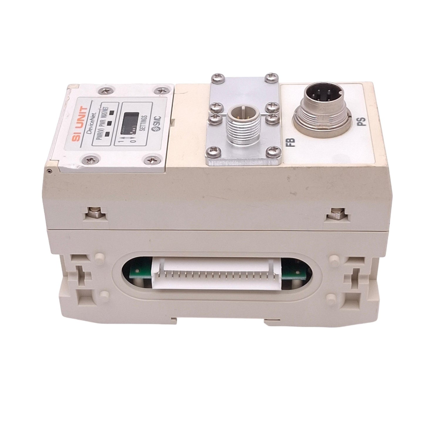 Used SMC EX240-SDN2 DeviceNet SI Unit, 32 Solenoid Output, 32 Digital Input, 24VDC