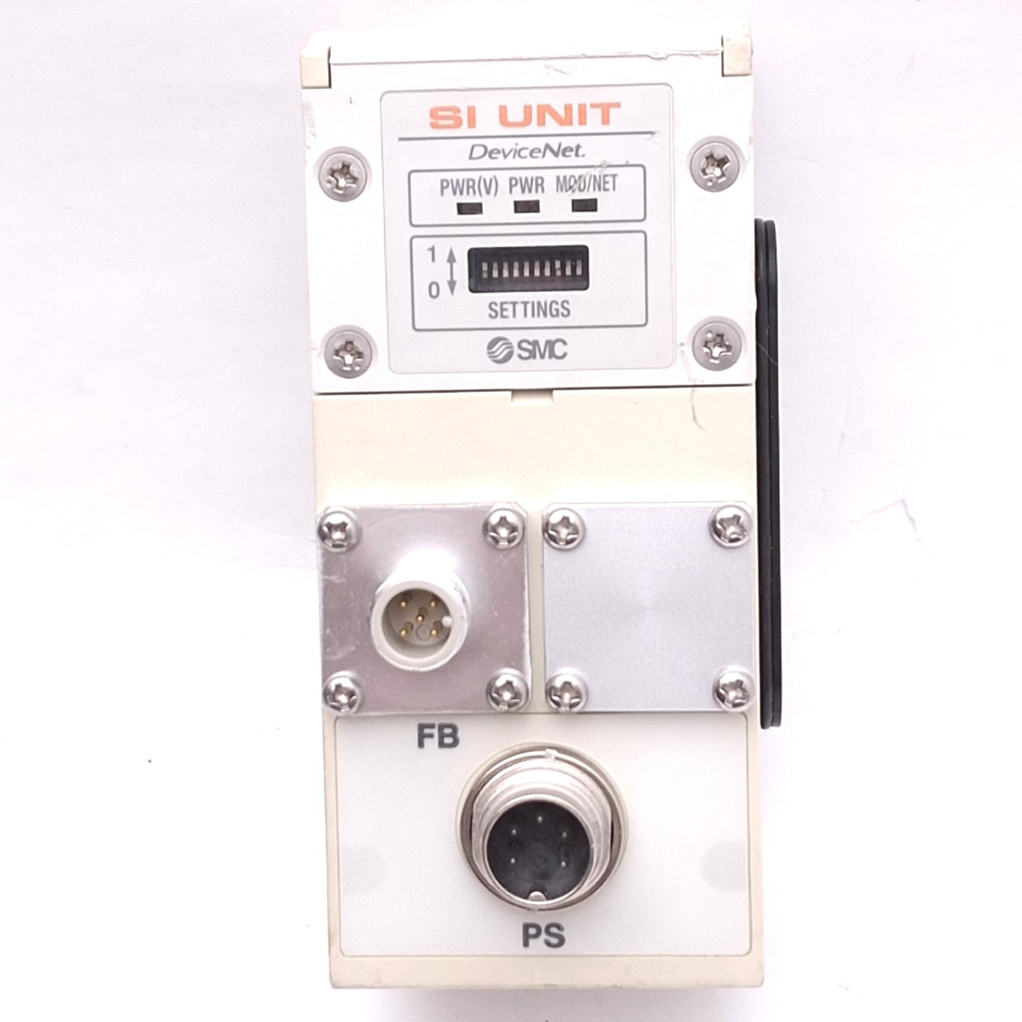 Used SMC EX240-SDN2 DeviceNet SI Unit, 32 Solenoid Output, 32 Digital Input, 24VDC